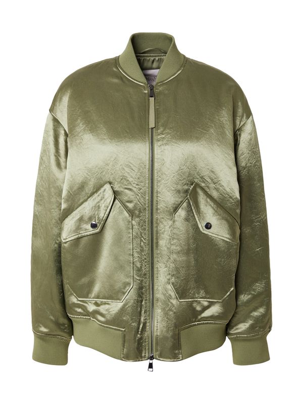 Max Mara Leisure Max Mara Leisure Преходно яке 'IMELDE'  зелено