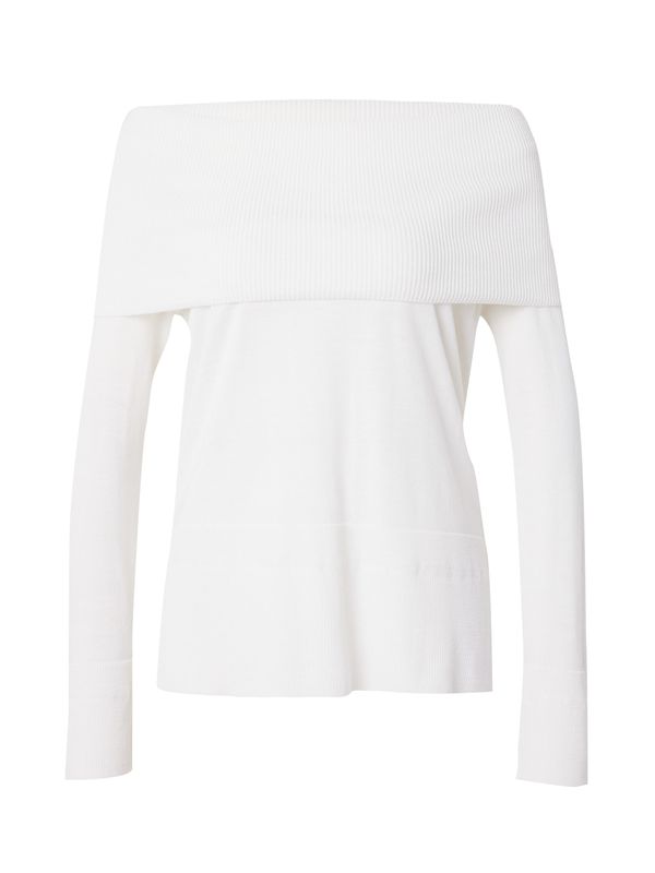 Max Mara Leisure Max Mara Leisure Пуловер 'TIGLIO'  бяло