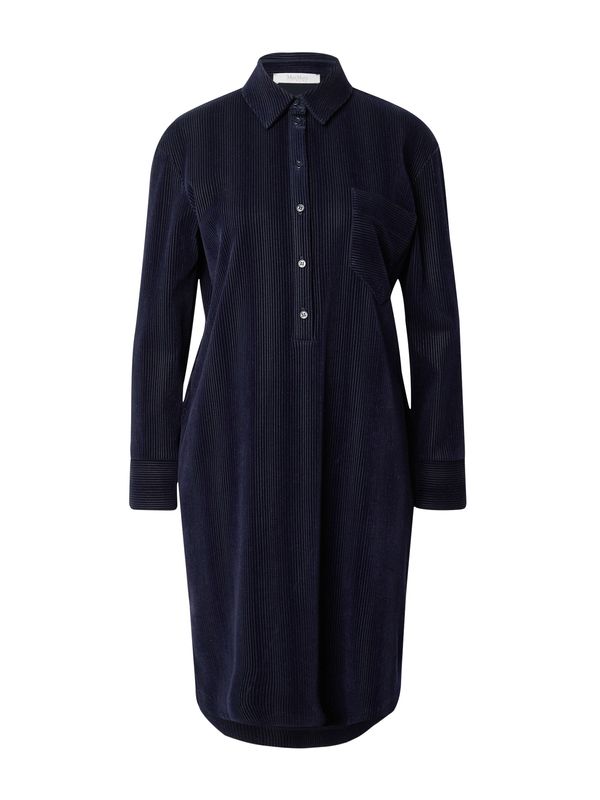 Max Mara Leisure Max Mara Leisure Рокля тип риза 'Abito'  нощно синьо
