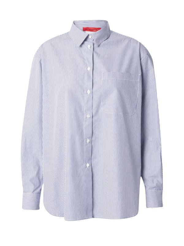 MAX&Co. MAX&Co. Блуза 'INIZIO'  нейви синьо / бяло