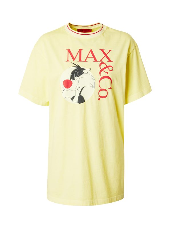 MAX&Co. MAX&Co. Тениска 'IZZY'  жълто / светложълто / червено / черно