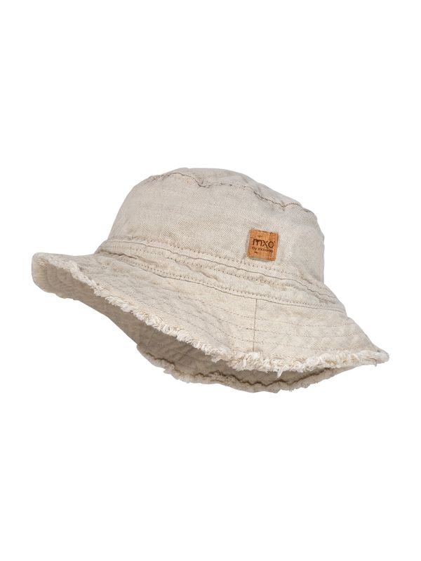 MAXIMO MAXIMO Шапка с периферия  бежово меланж