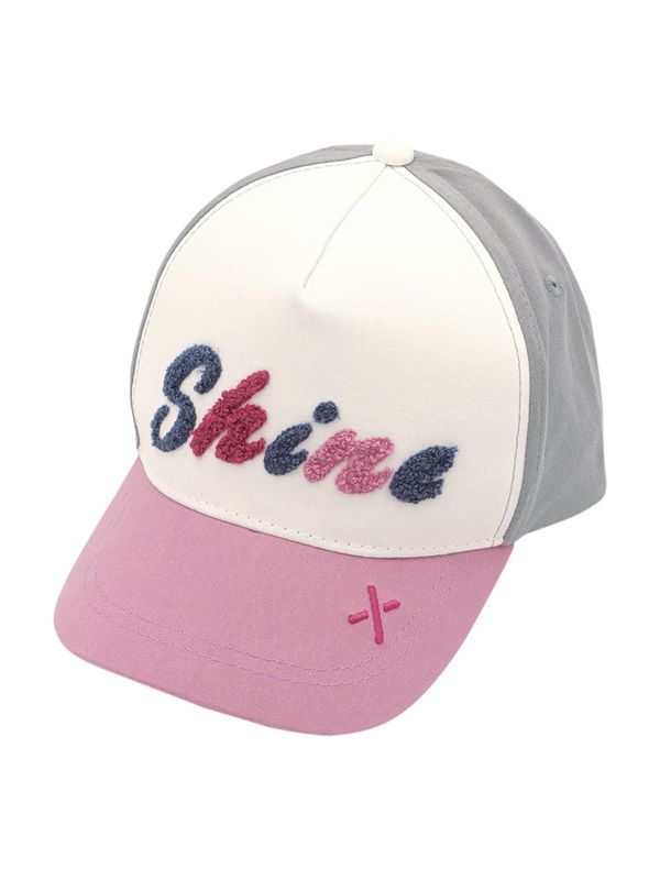 MAXIMO MAXIMO Шапка с периферия  бежово / морскосиньо / сиво / бледорозово