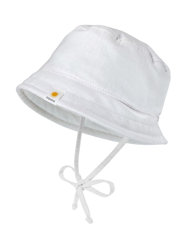 MAXIMO MAXIMO Шапка с периферия  къри / черно / естествено бяло