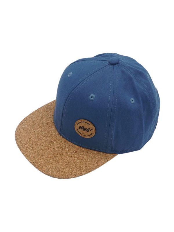 MAXIMO MAXIMO Шапка с периферия  морскосиньо / светлокафяво