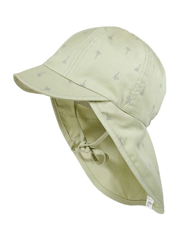 MAXIMO MAXIMO Шапка с периферия  сиво / светлозелено