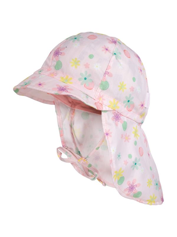 MAXIMO MAXIMO Шапка с периферия  жълто / зелено / розе / пастелно розово