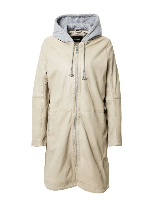 Maze Maze Преходно палто  бежово / сиво