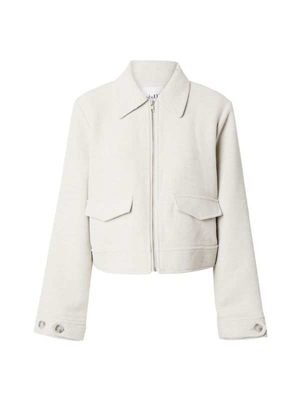 mbym mbym Преходно яке 'Jessah'  светлосиво / бяло