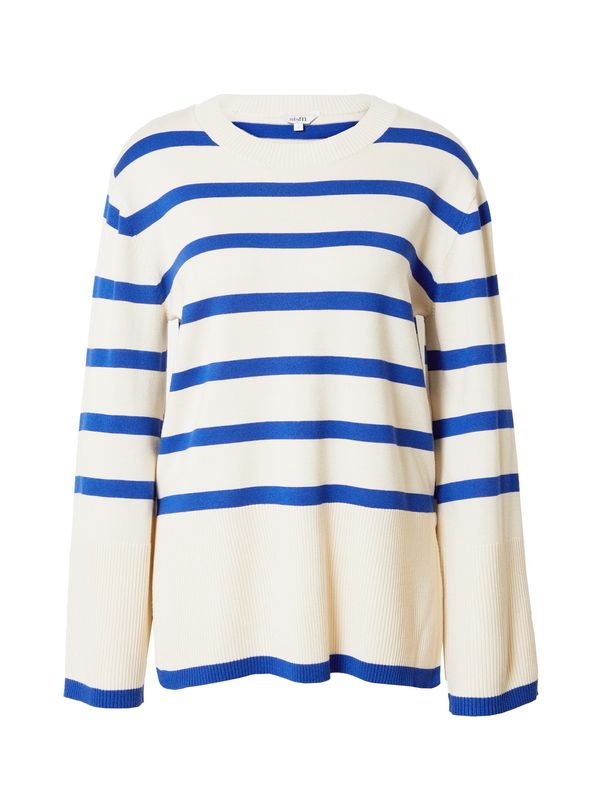 mbym mbym Пуловер 'Ursa'  синьо / бяло