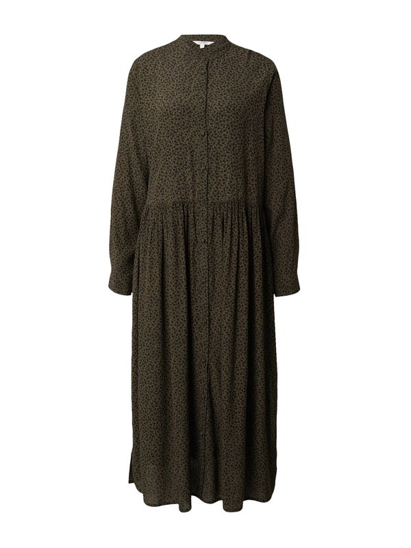 mbym mbym Рокля тип риза 'Venti'  тъмнокафяво / черно