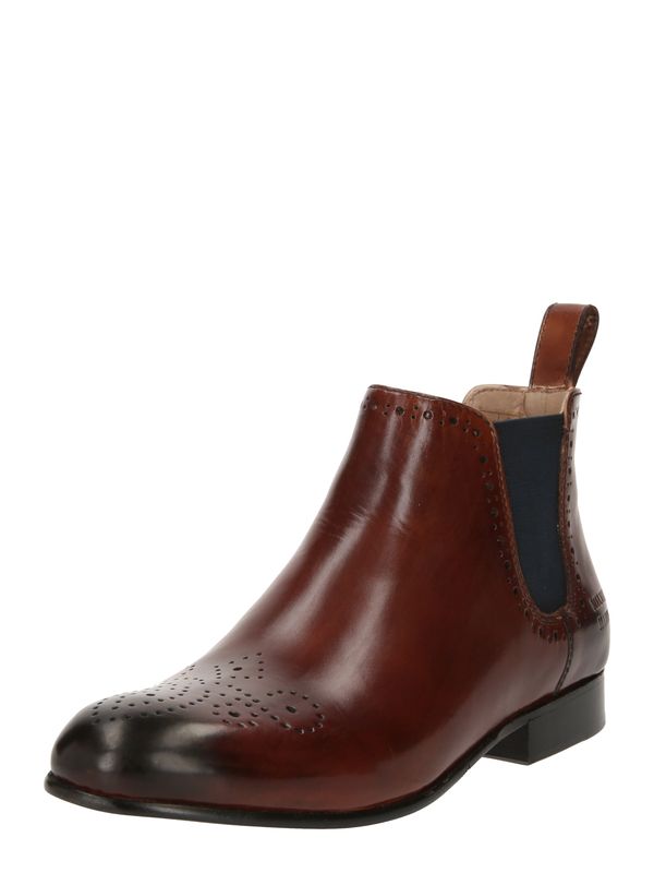 MELVIN & HAMILTON MELVIN & HAMILTON Боти Chelsea 'Sally 16'  кафяво / черно