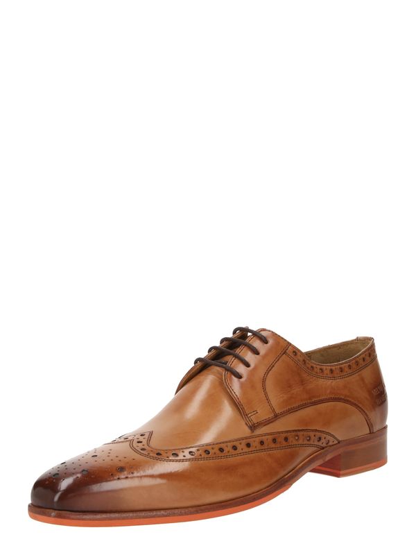 MELVIN & HAMILTON MELVIN & HAMILTON Обувки с връзки  коняк