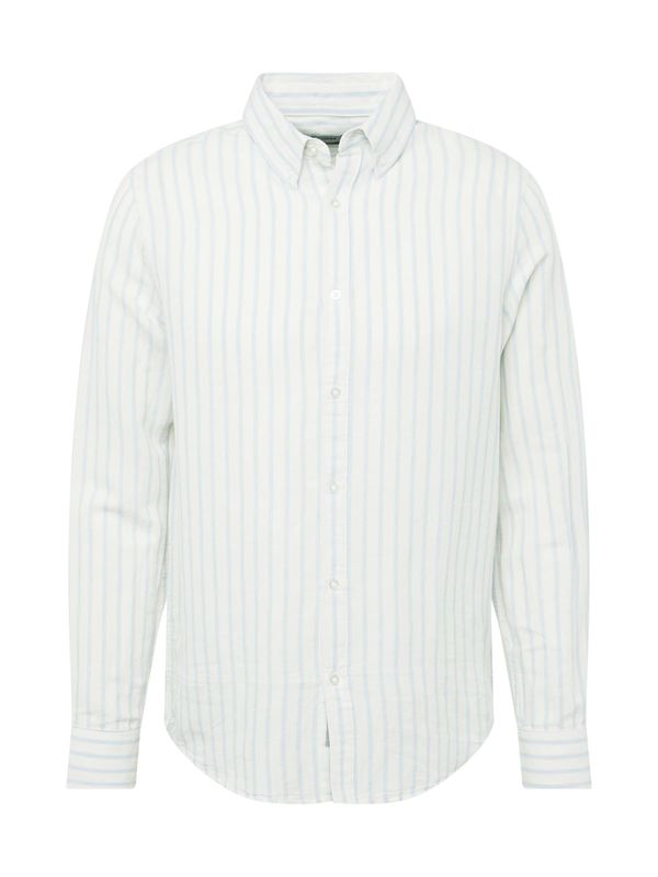 MEXX MEXX Риза 'AIDEN'  небесносиньо / бяло