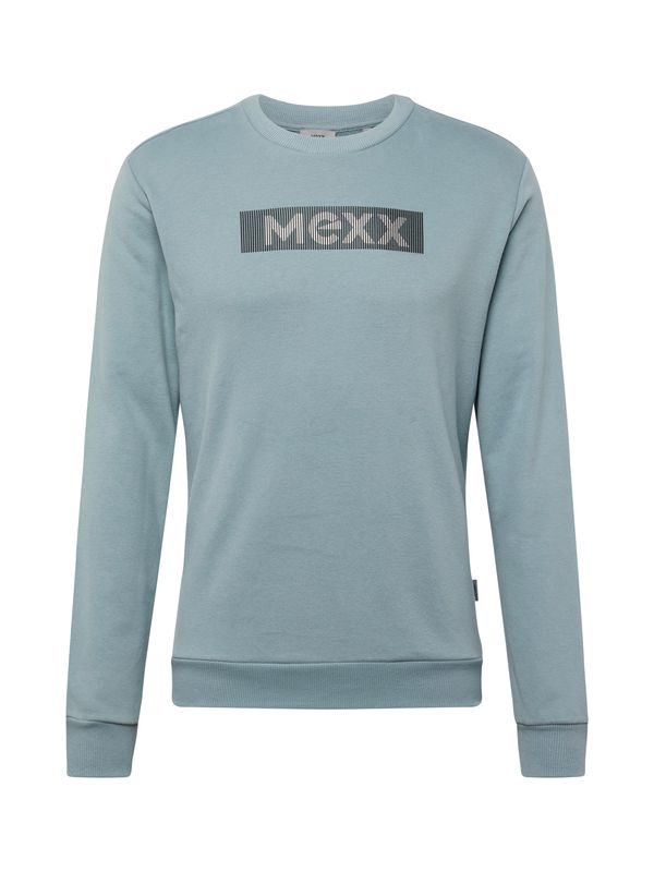 MEXX MEXX Суичър  пастелно зелено / черно / бяло