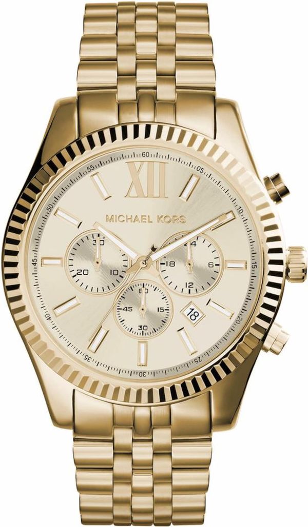 Michael Kors Michael Kors Аналогов часовник 'LEXINGTON'  злато