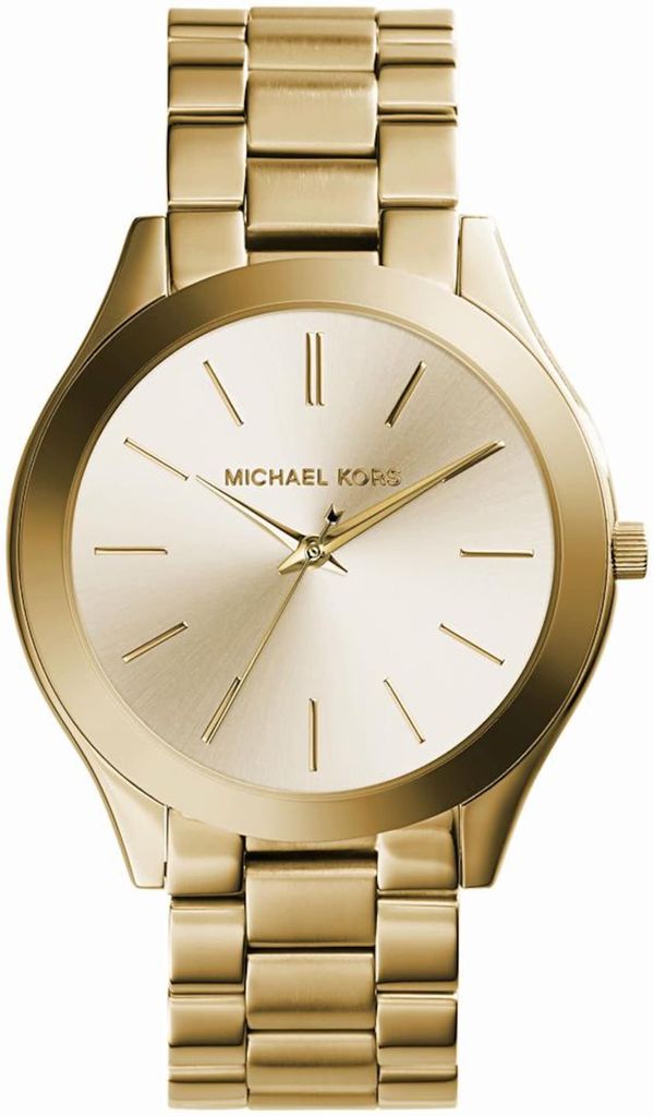 Michael Kors Michael Kors Аналогов часовник 'SLIM RUNWAY, MK3179'  злато