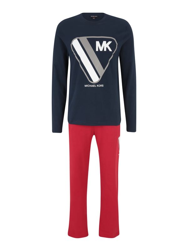 Michael Kors Michael Kors Дълга пижама  морскосиньо / червено / бяло