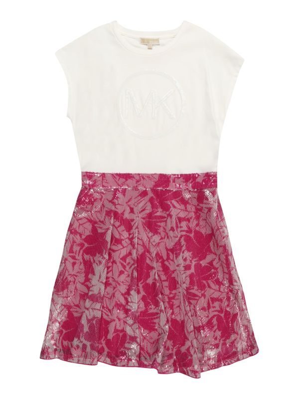 Michael Kors Kids Michael Kors Kids Рокля  розово / бяло