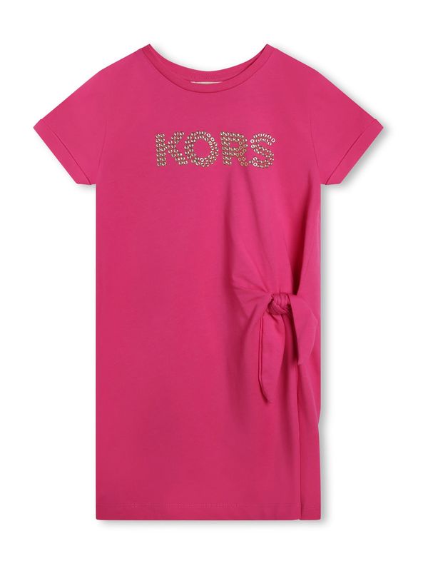Michael Kors Kids Michael Kors Kids Рокля  злато / розово
