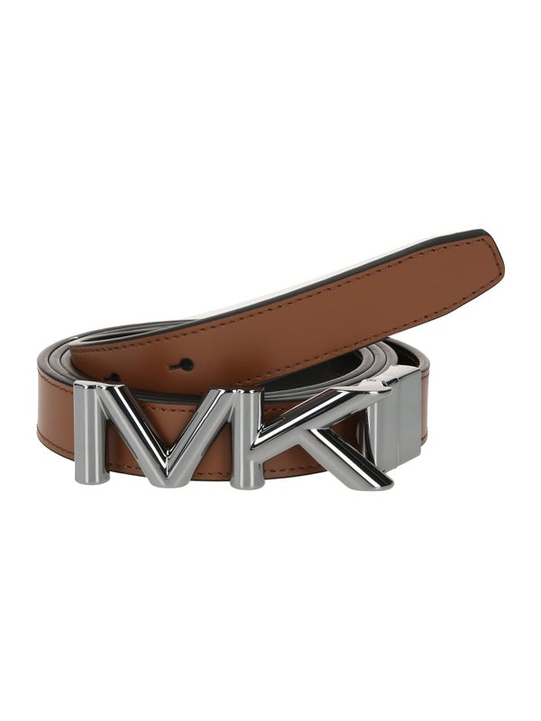 Michael Kors Michael Kors Колан  кафяво / сребърно