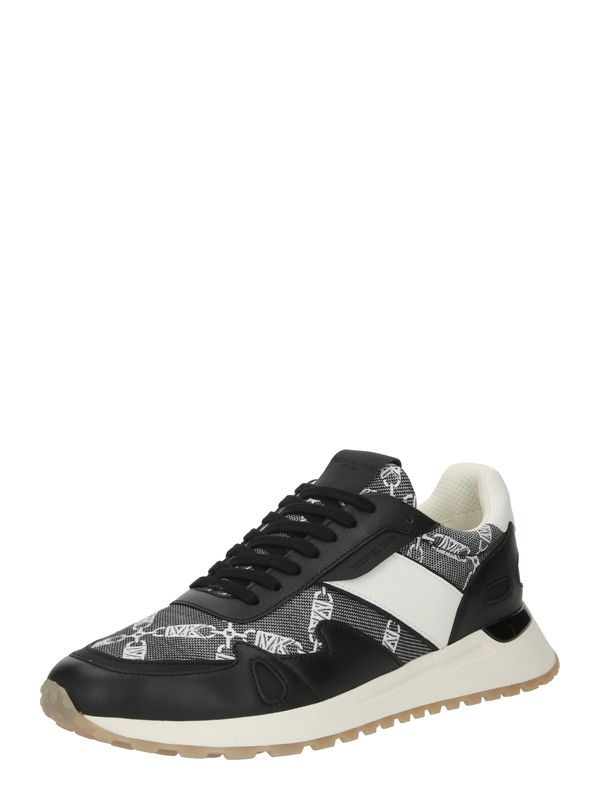 Michael Kors Michael Kors Ниски маратонки 'MILES'  черно / мръсно бяло