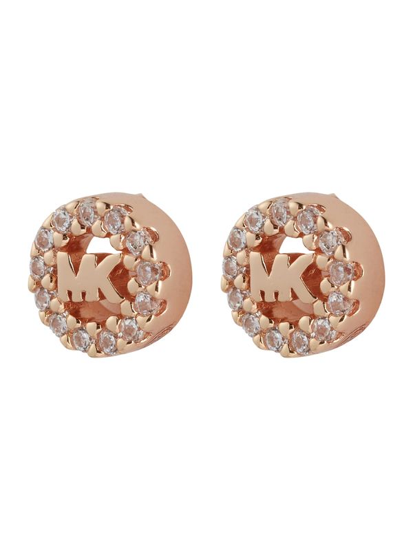 Michael Kors Michael Kors Обеци  розово злато / прозрачно