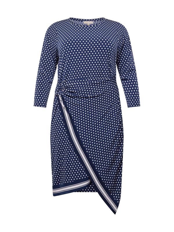Michael Kors Plus Michael Kors Plus Рокля  нейви синьо / бяло