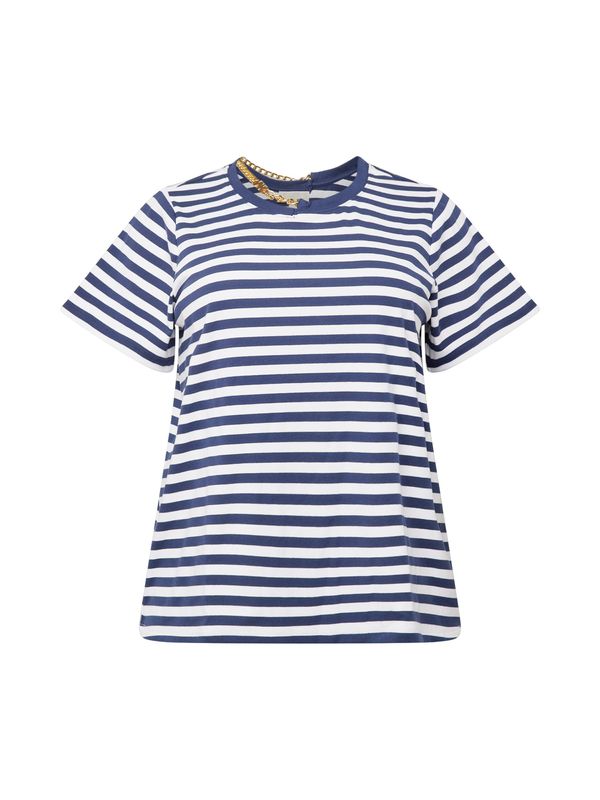 Michael Kors Plus Michael Kors Plus Тениска  нощно синьо / злато / бяло