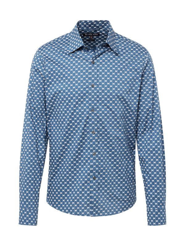 Michael Kors Michael Kors Риза  гълъбово синьо / бяло