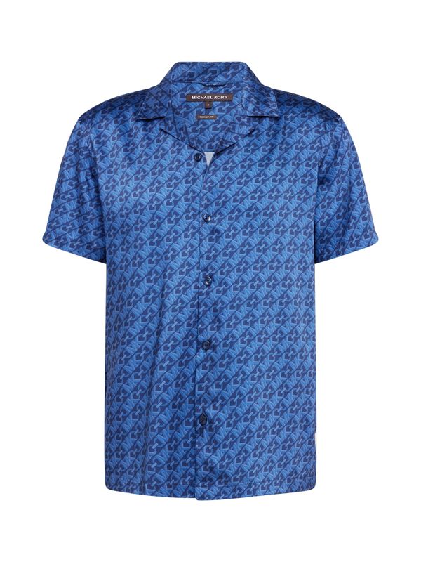 Michael Kors Michael Kors Риза  синьо / нейви синьо