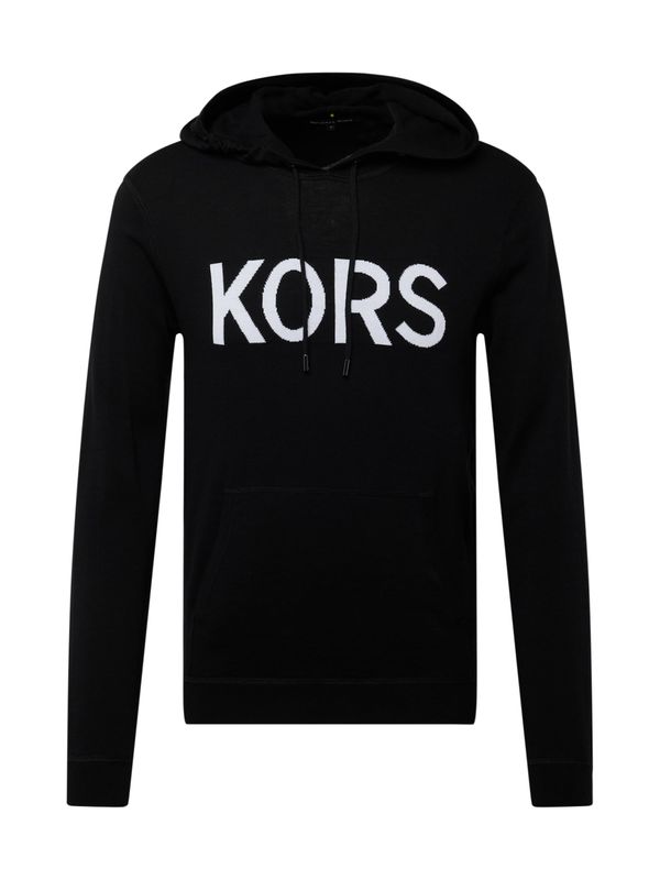 Michael Kors Michael Kors Суичър  черно / бяло