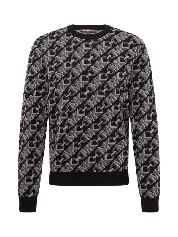 Michael Kors Michael Kors Суичър  сиво / тъмносиво / черно