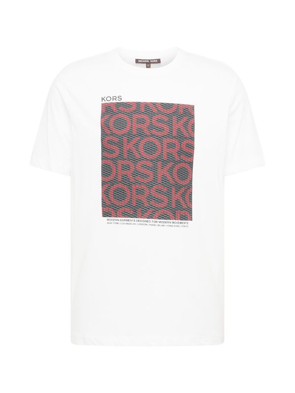 Michael Kors Michael Kors Тениска  антрацитно черно / червено / бяло