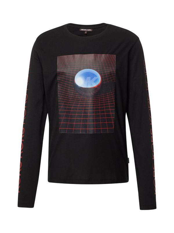 Michael Kors Michael Kors Тениска 'GRAVITY'  тюркоазен / червено / черно