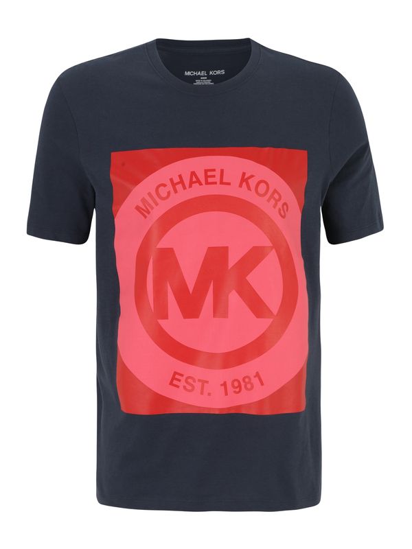 Michael Kors Michael Kors Тениска  синьо / червено / пъпеш