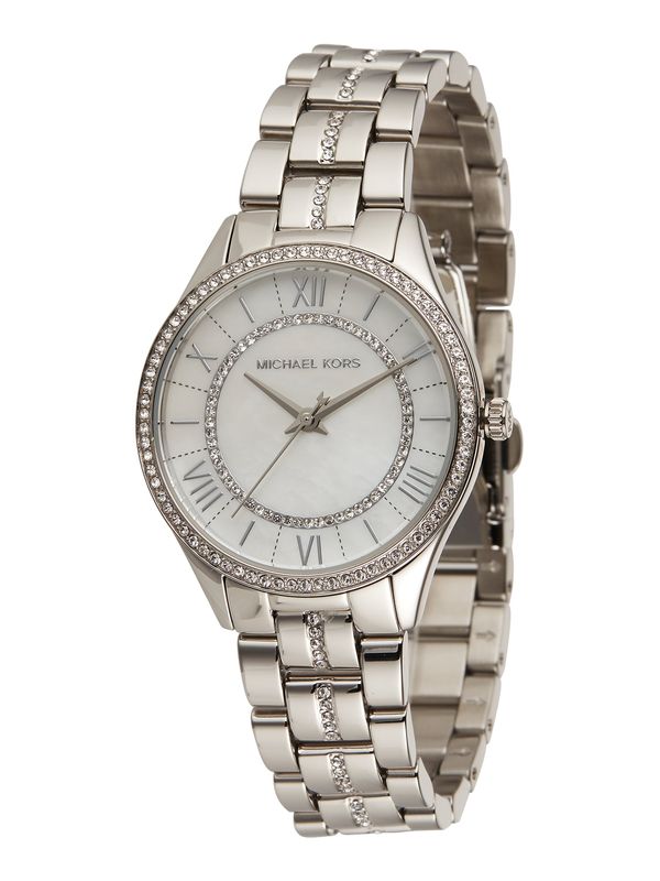 MICHAEL Michael Kors MICHAEL Michael Kors Аналогов часовник 'LAURYN'  сребърно