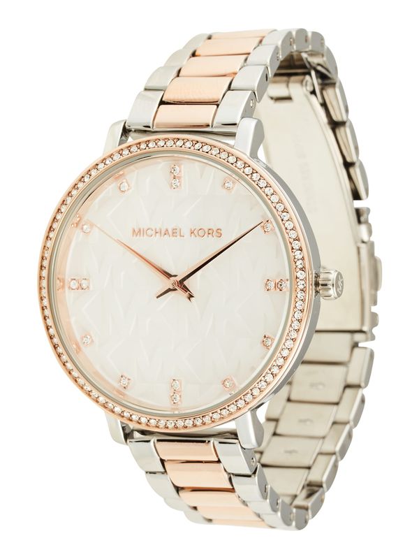 MICHAEL Michael Kors MICHAEL Michael Kors Аналогов часовник  розово злато / сребърно