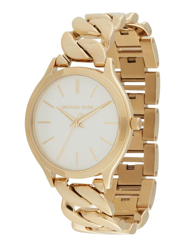 MICHAEL Michael Kors MICHAEL Michael Kors Аналогов часовник 'SLIM RUNWAY'  злато