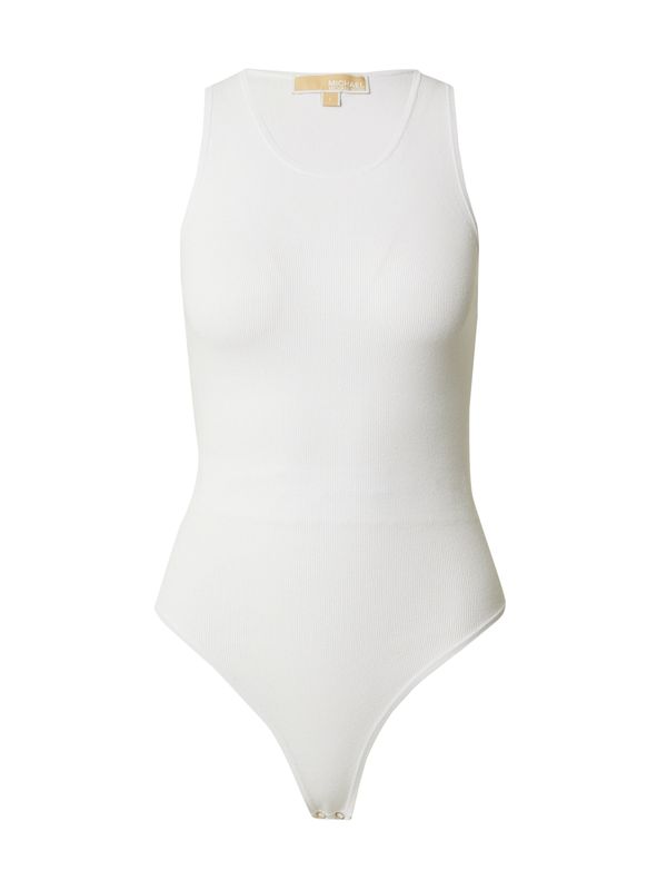 MICHAEL Michael Kors MICHAEL Michael Kors Блуза боди  мръсно бяло