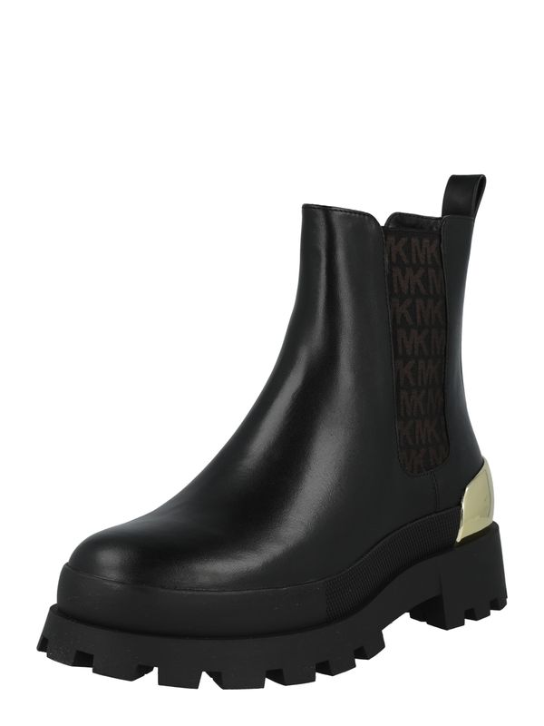 MICHAEL Michael Kors MICHAEL Michael Kors Боти Chelsea 'ROWAN'  злато / черно