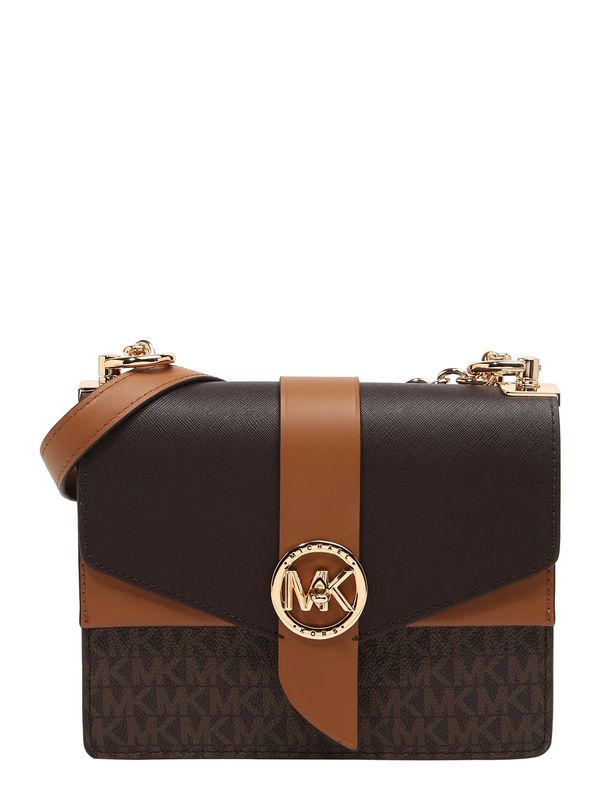 MICHAEL Michael Kors MICHAEL Michael Kors Чанта с презрамки 'CONV'  карамел / тъмнокафяво