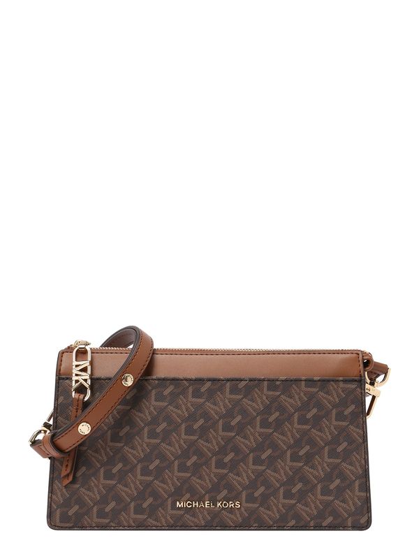 MICHAEL Michael Kors MICHAEL Michael Kors Чанта с презрамки  кафяво / тъмнокафяво / злато