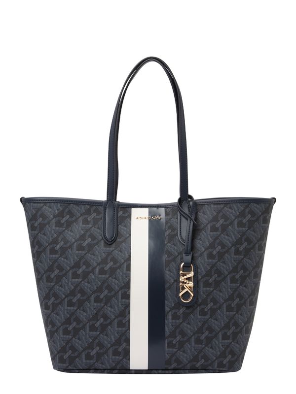 MICHAEL Michael Kors MICHAEL Michael Kors "Чанта тип ""Shopper""" 'ELIZA'  нощно синьо / тъмносиньо / бяло