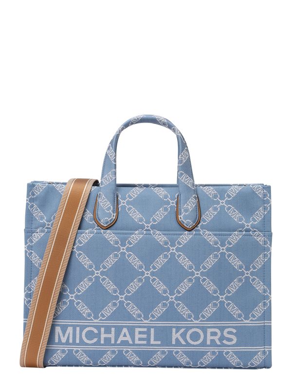 MICHAEL Michael Kors MICHAEL Michael Kors "Чанта тип ""Shopper""" 'GIGI'  синьо / кафяво / бяло