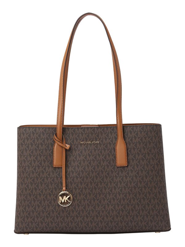 MICHAEL Michael Kors MICHAEL Michael Kors "Чанта тип ""Shopper""" 'RUTHIE'  коняк / черно