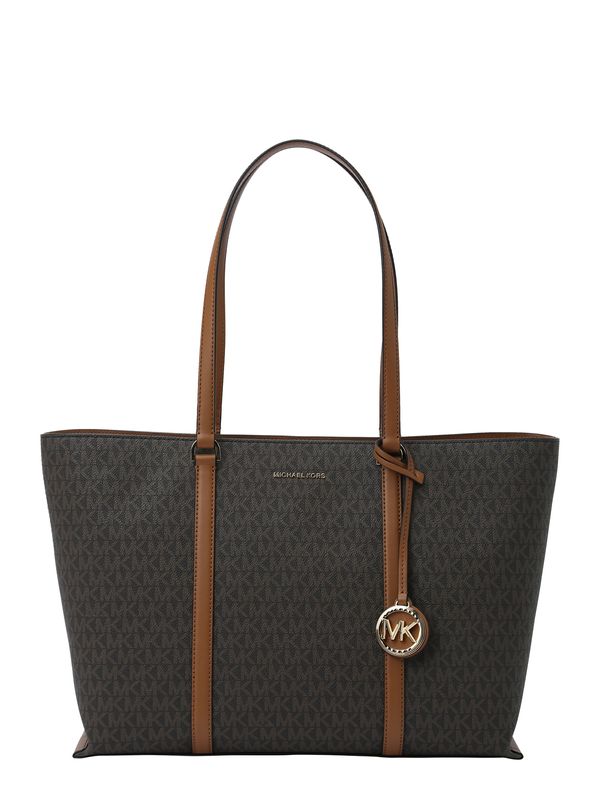 MICHAEL Michael Kors MICHAEL Michael Kors "Чанта тип ""Shopper""" 'TEMPLE'  кафяво / карамел / тъмнокафяво