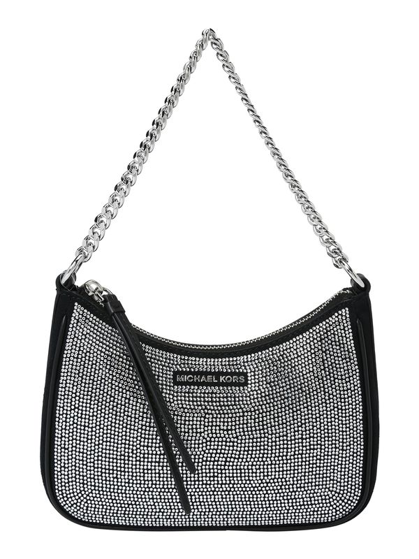 MICHAEL Michael Kors MICHAEL Michael Kors Чанта за през рамо  черно / сребърно