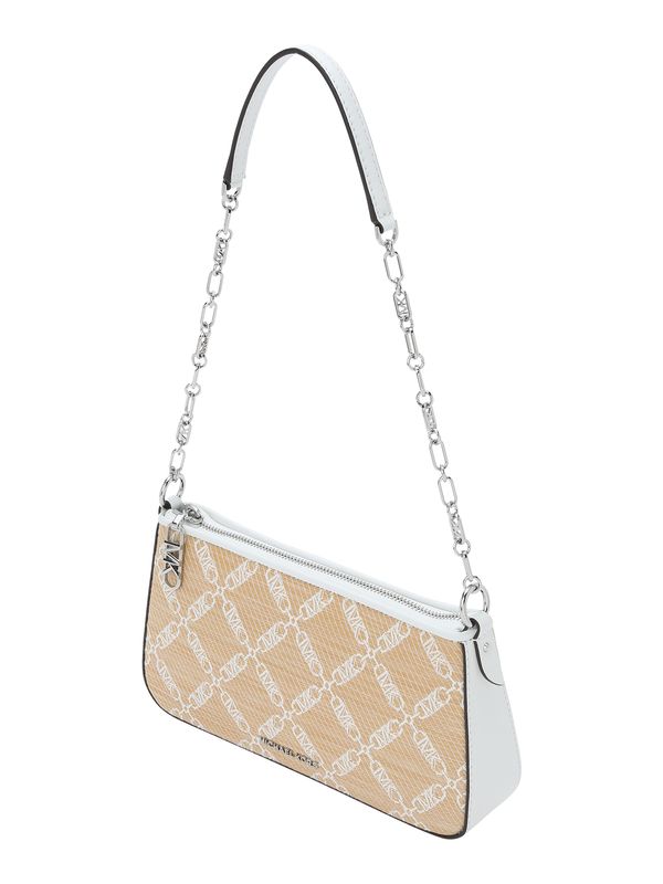 MICHAEL Michael Kors MICHAEL Michael Kors Чанта за през рамо  тъмнобежово / бяло