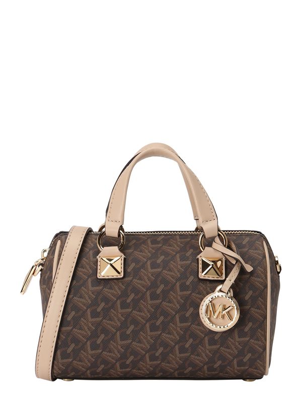 MICHAEL Michael Kors MICHAEL Michael Kors Дамска чанта 'GRAYSON'  бежово / кафяво / шоколад